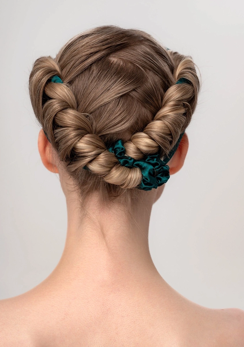 Мягкие бигуди "Комплект jillas slim изумрудный" по цене 1&nbsp;390 ₽ для волос От каре до пояса