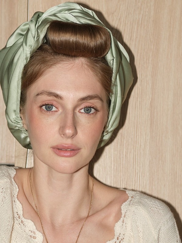 Аксессуар для фиксации бигуди jillas, фисташковый