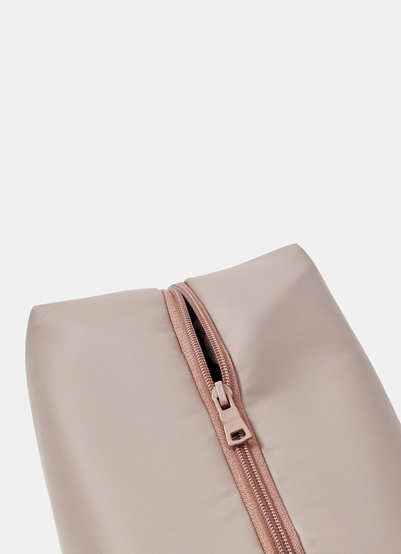 Косметичка jillas из искусственной кожи, M, серый