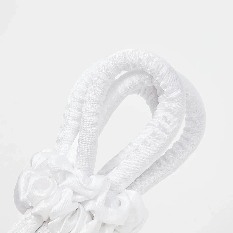 Мягкие бигуди из лебяжего пуха "Комплект jillas slim белый" по цене ₽1,390, размеры 205х85х25, для волос От каре до пояса