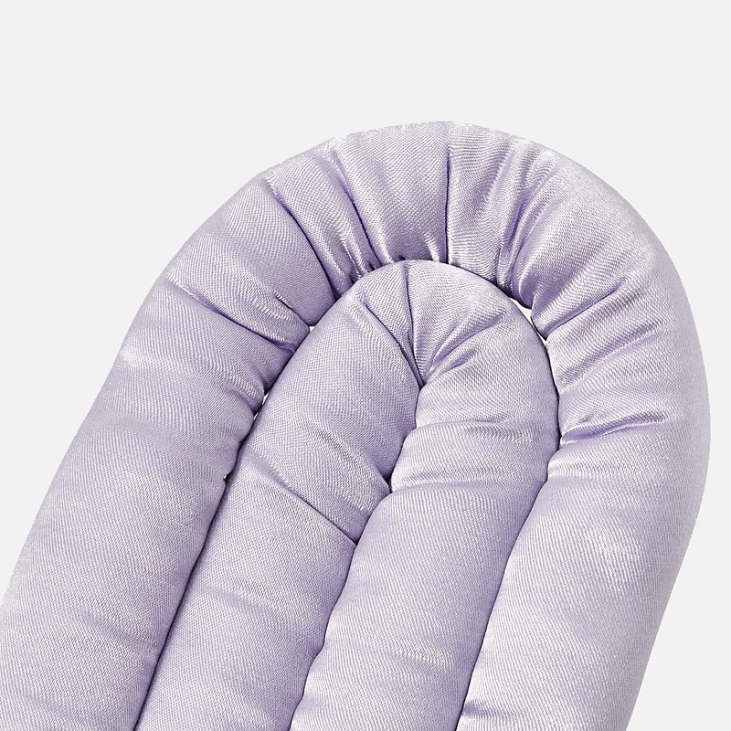 Мягкие бигуди из лебяжего пуха "Комплект jillas classic лавандовый" по цене ₽1,390, размеры 255х105х50, для волос От лопаток до пояса