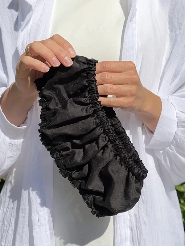 Повязка для фиксации бигуди jillas, черный