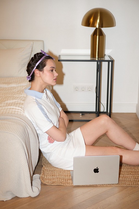 Комплект jillas slim elegant лавандовый