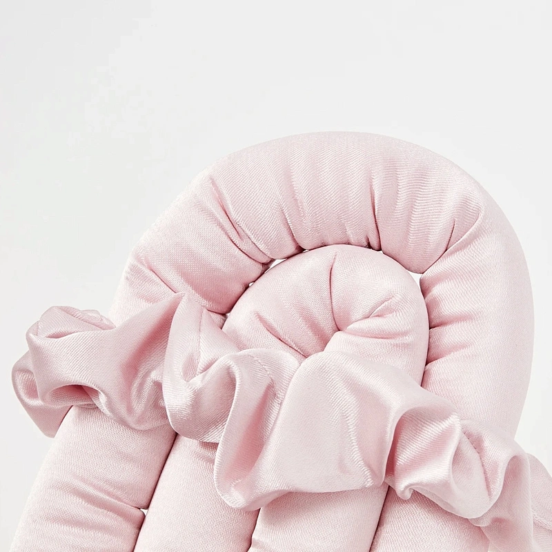 Мягкие бигуди из лебяжего пуха "Комплект jillas classic светло-розовый" по цене 1&nbsp;390 ₽, размеры 255х105х50, для волос От лопаток до пояса