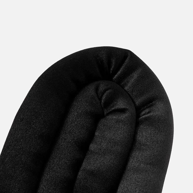 Мягкие бигуди из лебяжего пуха "Комплект jillas classic lite черный" по цене 690 ₽, размеры 200х150х40, для волос От лопаток до пояса