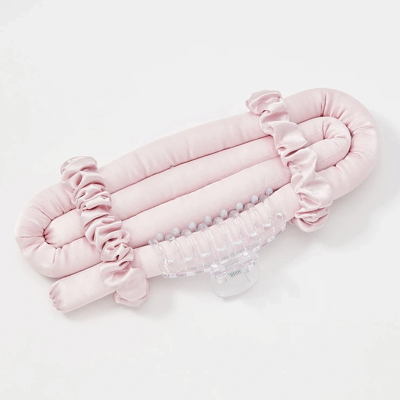 Мягкие бигуди из лебяжего пуха "Комплект jillas mini светло-розовый" по цене 1&nbsp;390 ₽, размеры 235х85х40, для волос От плеч до пояса