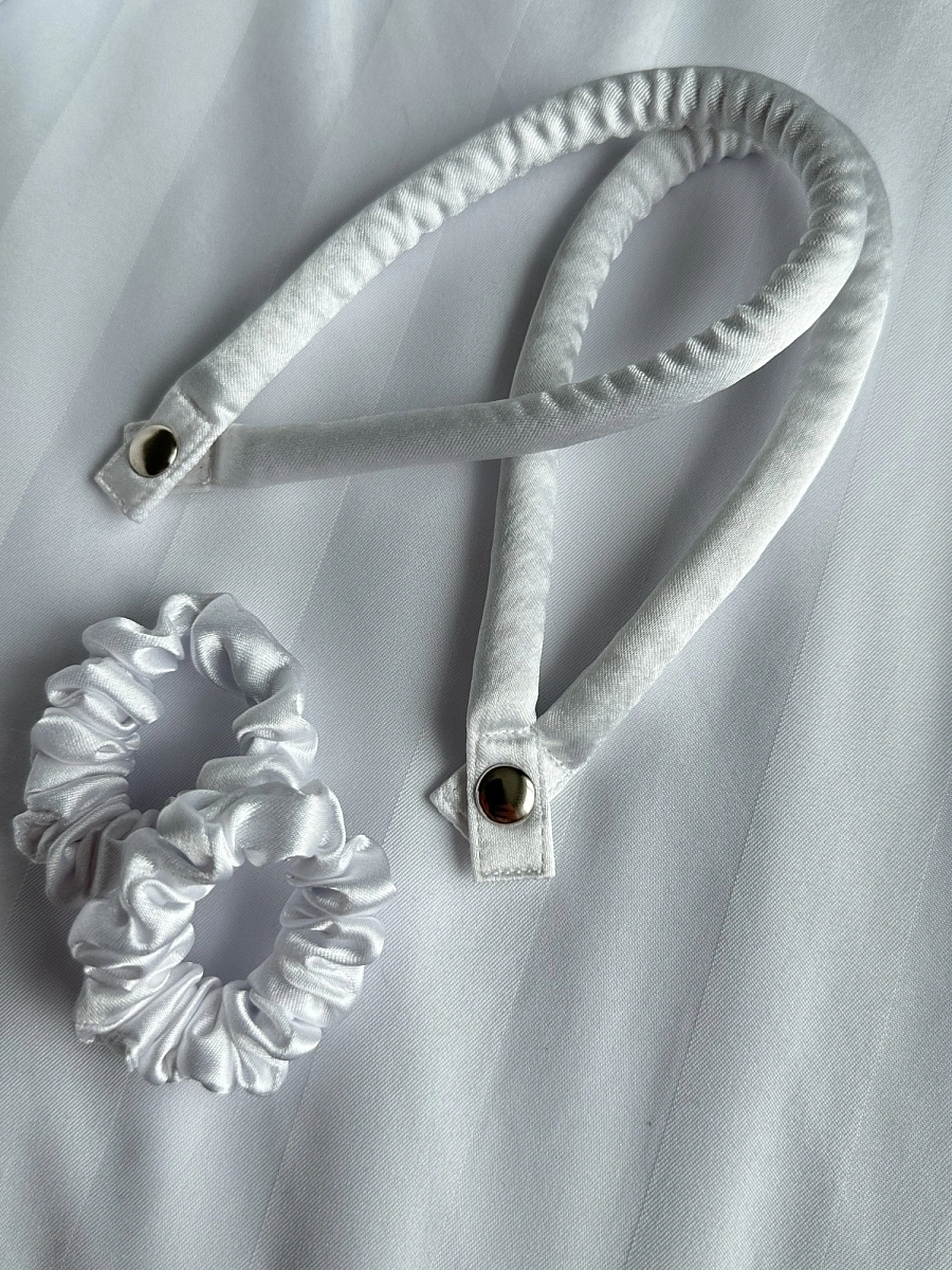 Мягкие бигуди "Комплект jillas slim compact 2.0, белый" по цене 1 890 ₽ для волос От каре до пояса