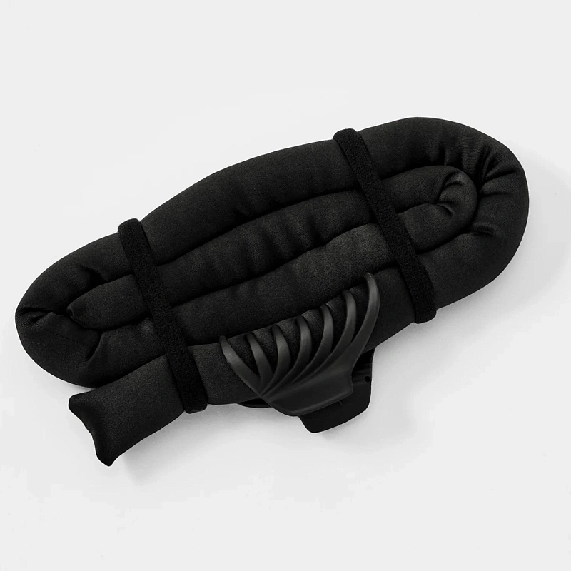 Мягкие бигуди из лебяжего пуха "Комплект jillas classic lite черный" по цене 690 ₽, размеры 200х150х40, для волос От лопаток до пояса