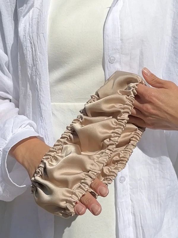 Повязка для фиксации бигуди jillas, песочный