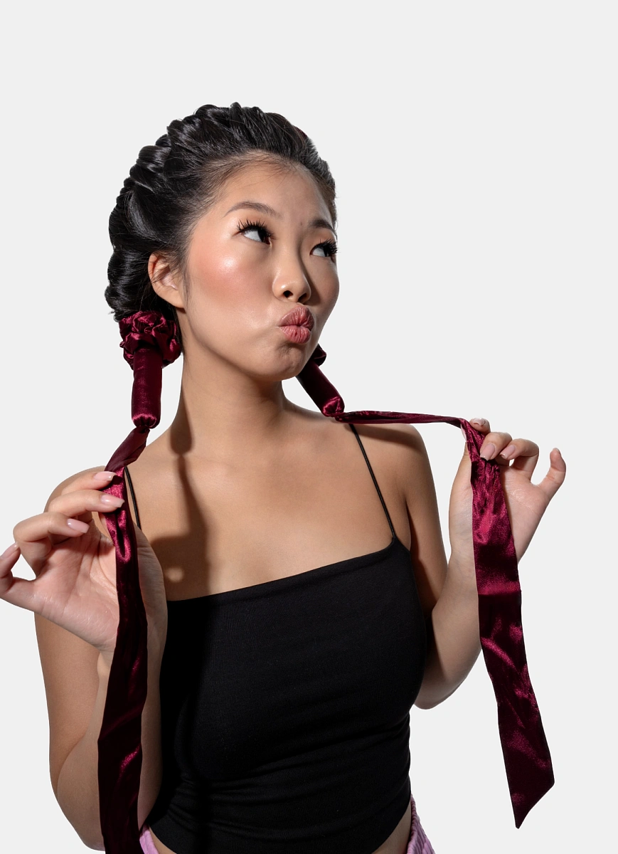 Мягкие бигуди "Комплект jillas classic elegant бордовый" по цене 1 590 ₽ для волос От лопаток до пояса