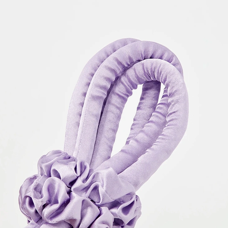 Мягкие бигуди из лебяжего пуха "Комплект jillas slim лавандовый" по цене ₽1,390, размеры 205х85х25, для волос От каре до пояса