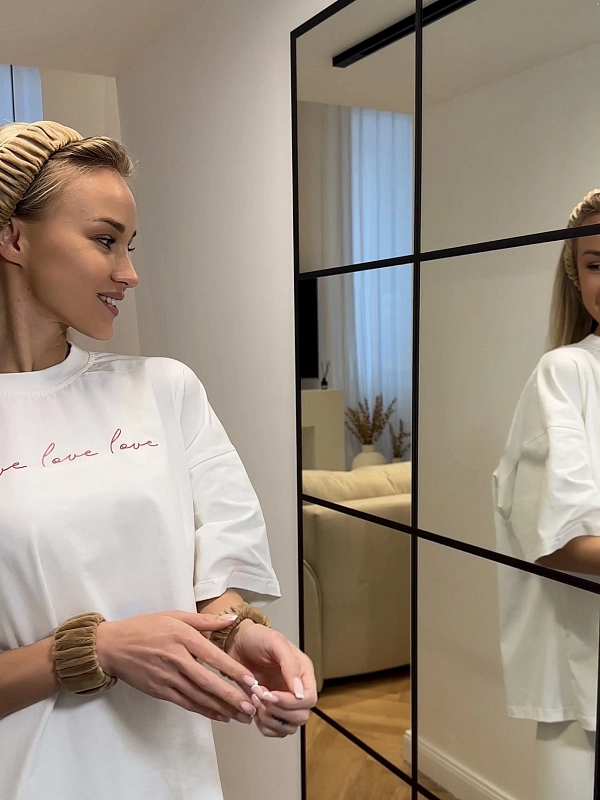 Набор повязок для умывания jillas из велюра, светло-коричневый, 4,5 см - аксессуар для локонов по цене 1&nbsp;290 ₽, материал Синтетическая ткань