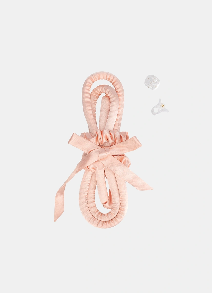 Мягкие бигуди "Комплект jillas slim elegant персиковый" по цене 1 390 ₽ для волос От каре до пояса