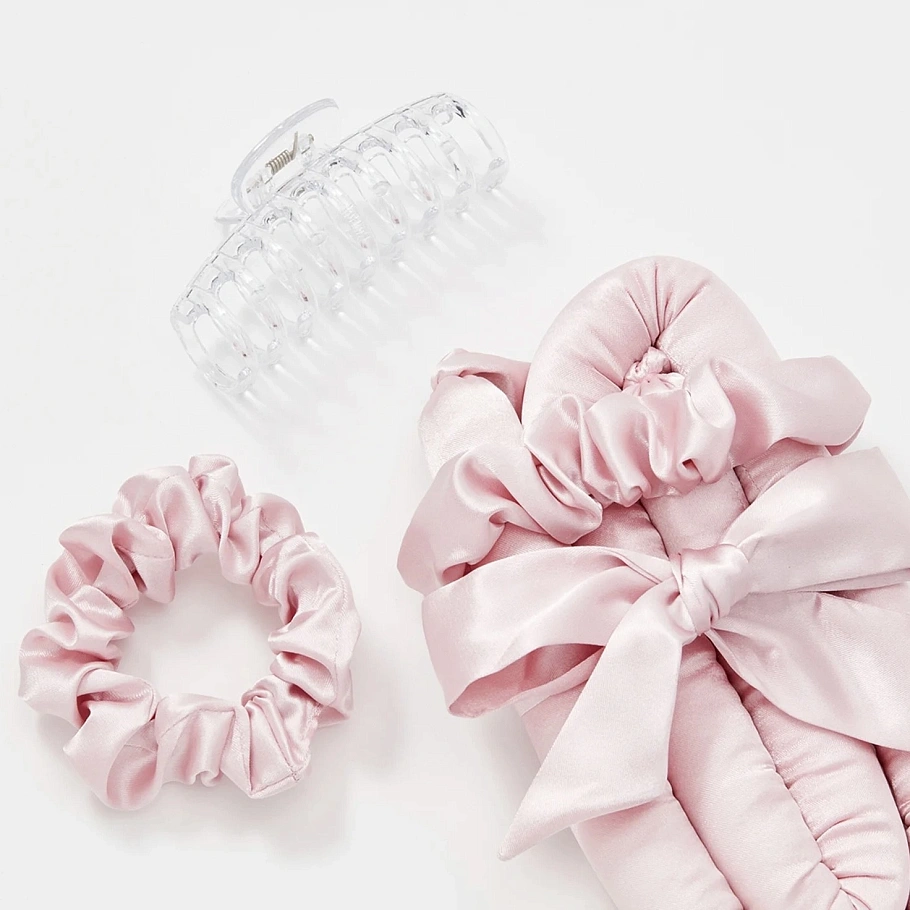 Мягкие бигуди "Комплект jillas classic elegant светло-розовый" по цене 1 590 ₽ для волос От лопаток до пояса