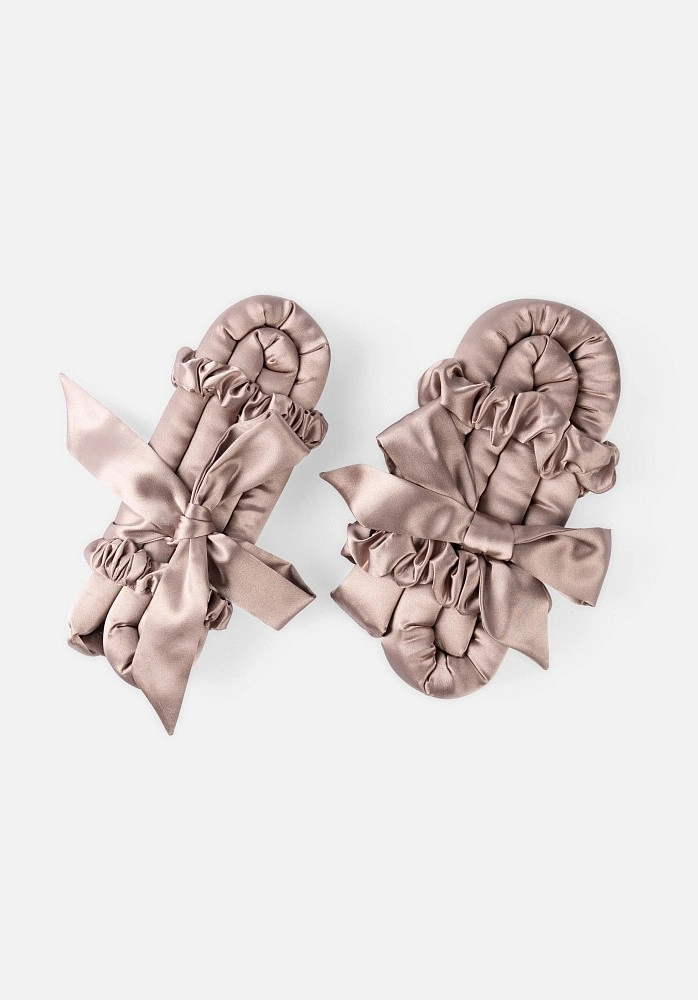 Мягкие бигуди "Комплект jillas classic elegant с мягким наполнителем, капучино" по цене 1 990 ₽ для волос От лопаток до пояса