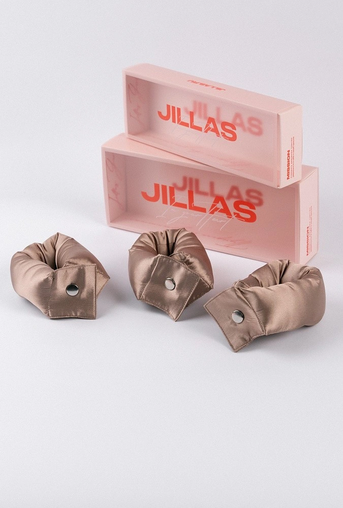 Мягкие бигуди "Комплект jillas compact 230/36, капучино" по цене 2 290 ₽ для волос От лопаток до пояса