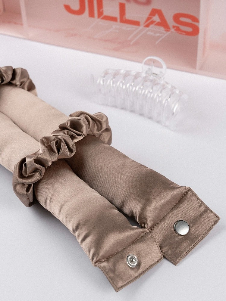 Мягкие бигуди "Комплект jillas XL basic, капучино" по цене 2&nbsp;090 ₽ для волос От лопаток до пояса