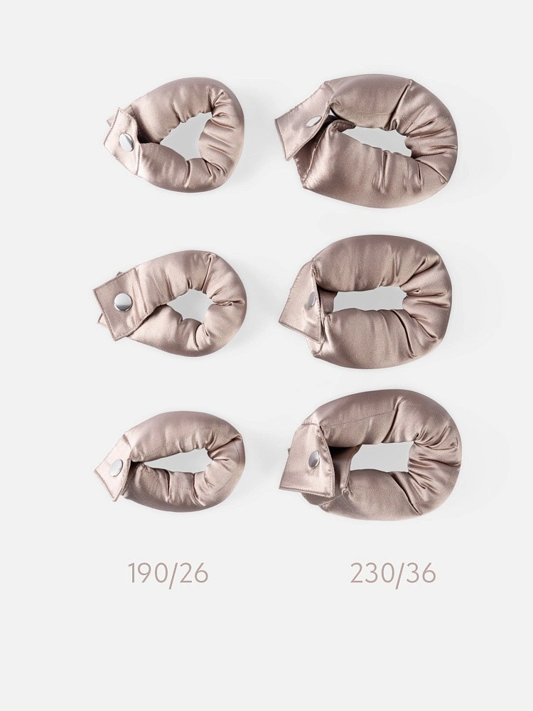 Мягкие бигуди "Комплект jillas compact 230/36, капучино" по цене 2 290 ₽ для волос От лопаток до пояса