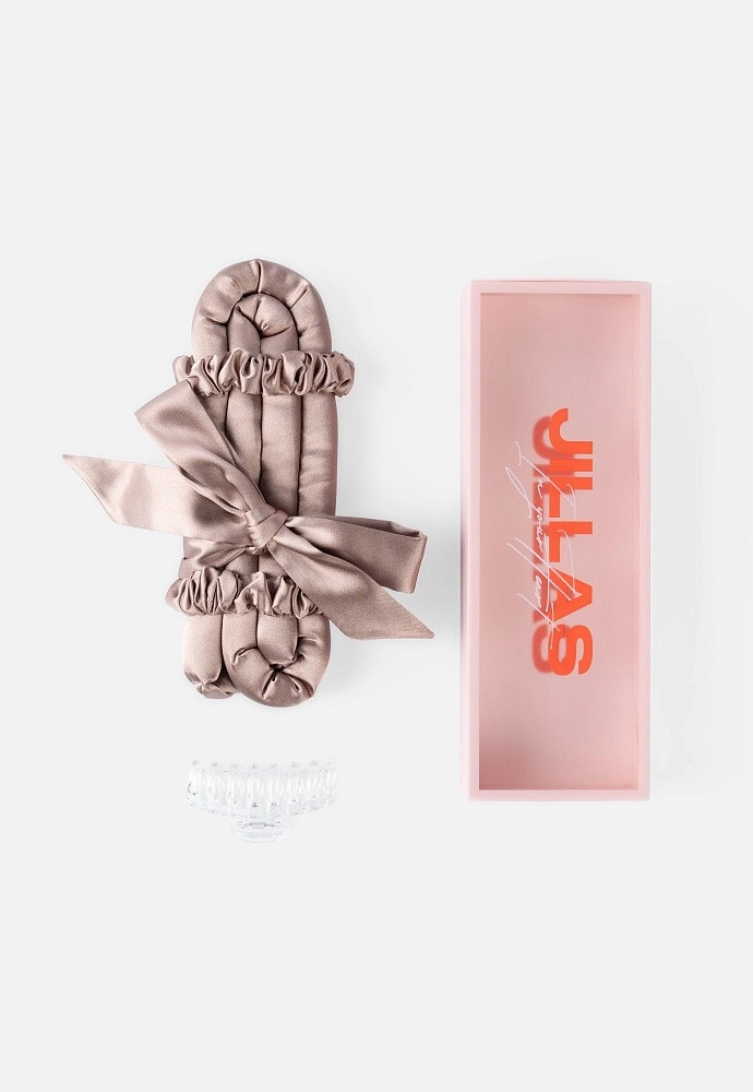 Мягкие бигуди "Комплект jillas mini elegant с мягким наполнителем, капучино" по цене 1 990 ₽ для волос От плеч до пояса