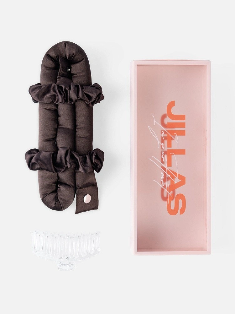 Мягкие бигуди "Комплект jillas classic basic, коричневый" по цене 1&nbsp;990 ₽ для волос От лопаток до пояса