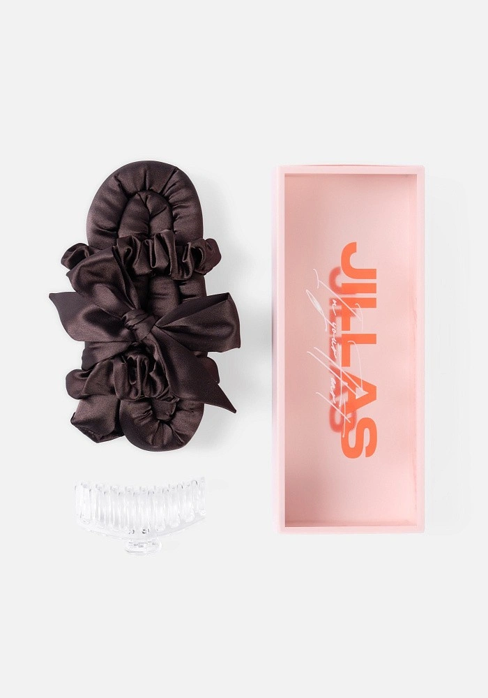 Мягкие бигуди "Комплект jillas classic elegant с мягким наполнителем, коричневый" по цене 1 990 ₽ для волос От лопаток до пояса