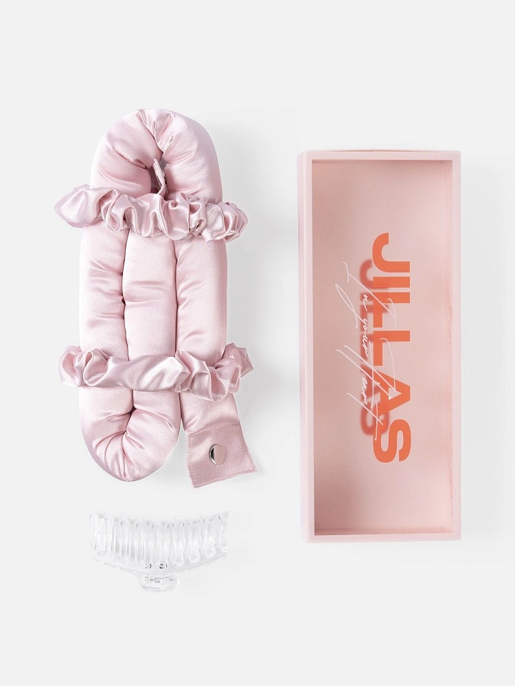 Мягкие бигуди "Комплект jillas XL basic, светло-розовый" по цене 2&nbsp;090 ₽ для волос От лопаток до пояса